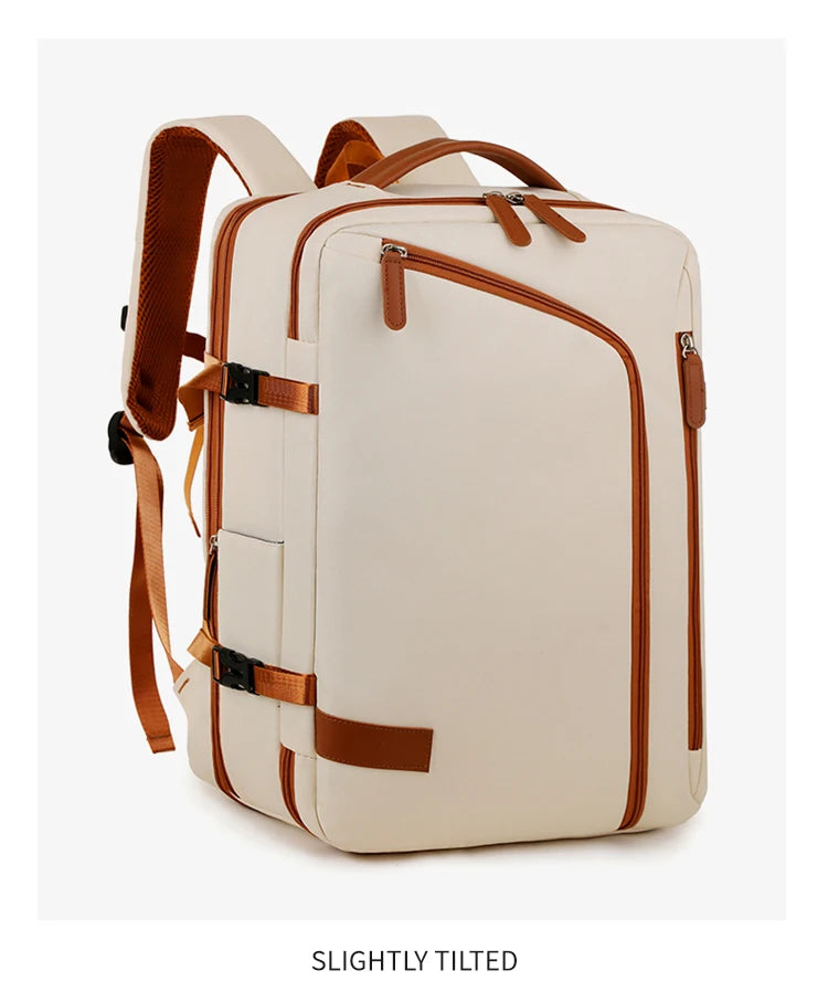 Unisex Large-Capacity Business & Travel Backpack - Stylish & Durable