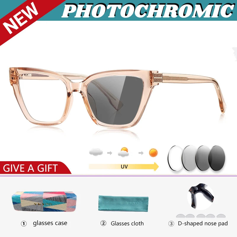 Chic Cat Eye Anti-Blue Light Reading Glasses for Women
