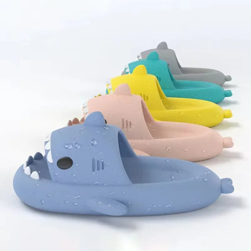 Cute Shark Slides | Non-Slip Summer Slippers for Everyone