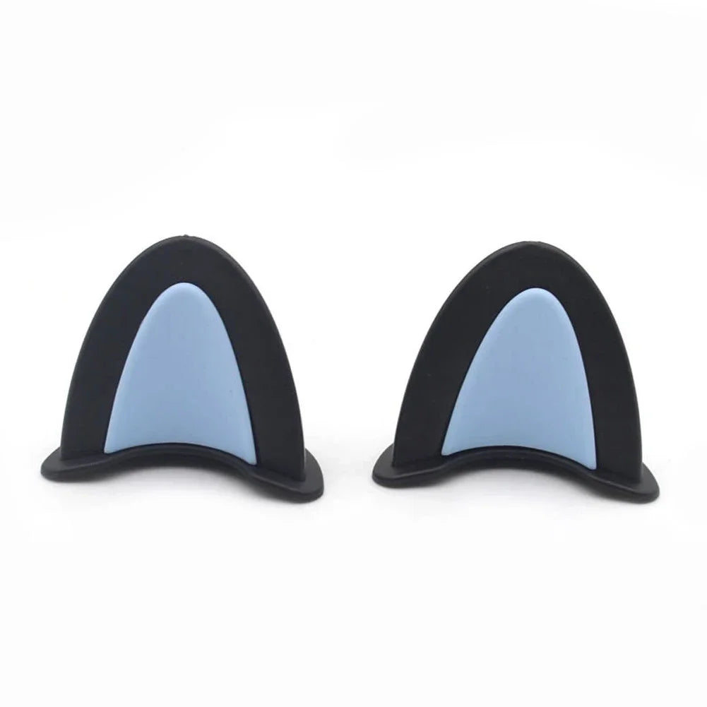 Cute Cat Ears Motorcycle Helmet Decorations | Fun Helmet Accessories