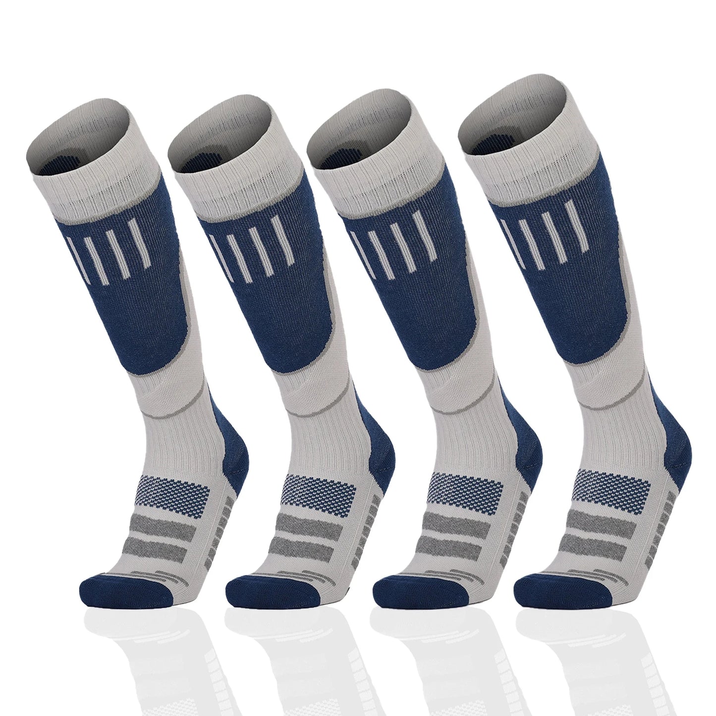 Winter Ski Cold Weather Knee-high Socks for Snow Sports