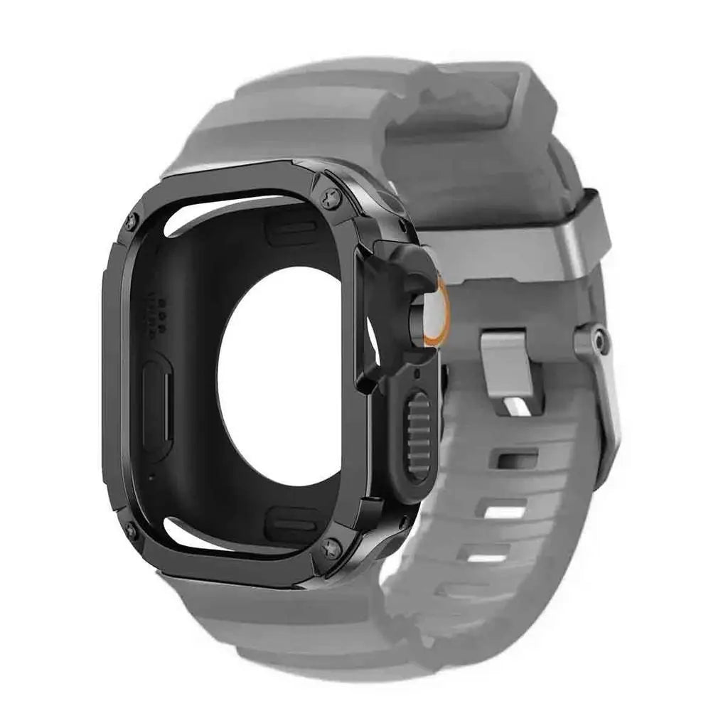 Waterproof Silicone Strap and Case for Smartwatches | Durable & Stylish