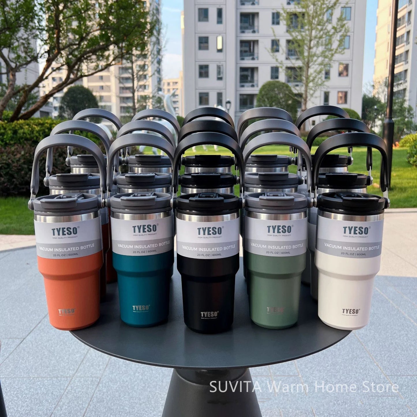 Large Capacity Stainless Steel Coffee Tumbler | Thermal Insulated Mug