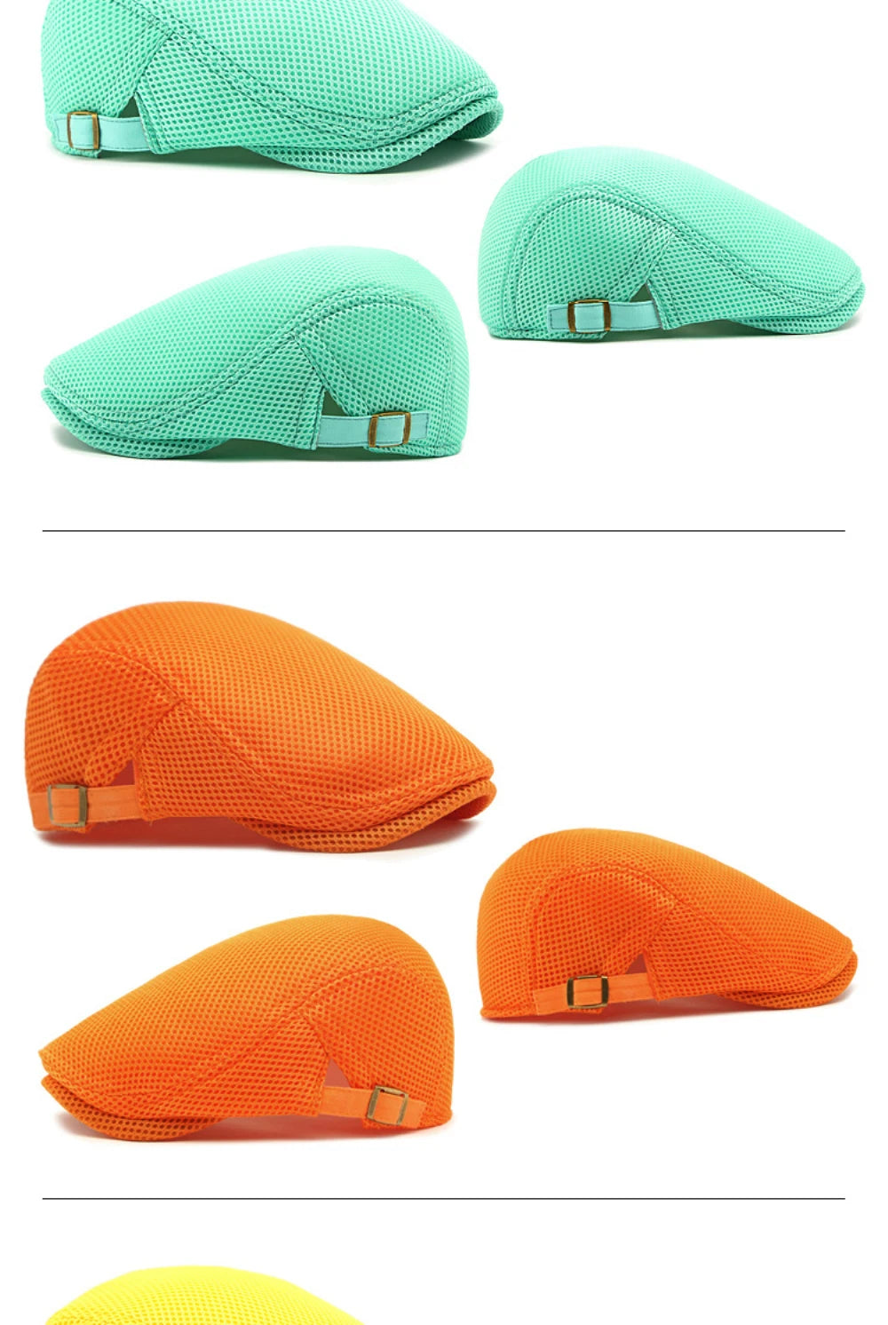 Stylish Unisex Beret Caps | Breathable Sun Hats for Summer