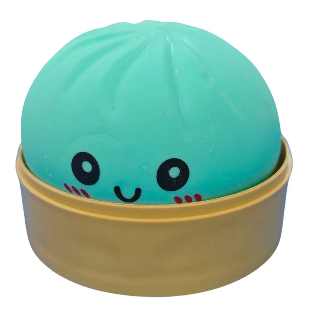 Simulation Flash Dumpling Squishy Stress Ball Slow Rebound Squeeze Decompression Toy for Kids Adults