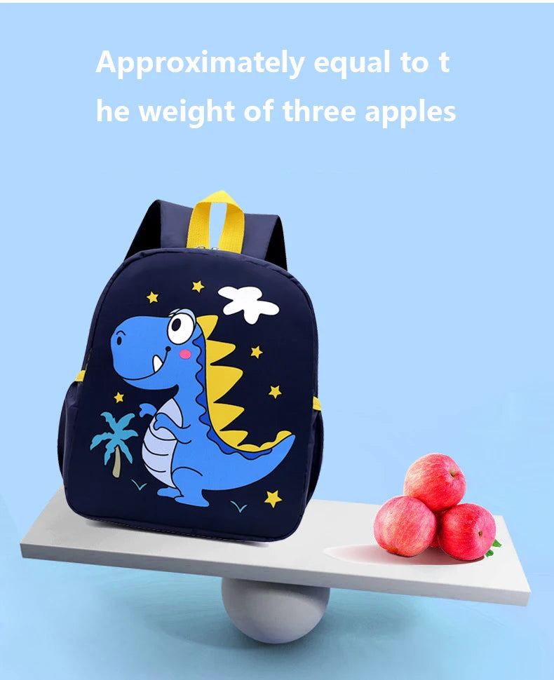 Cute Cartoon Dinosaur Baby Backpacks | Fun Adjustable School Bag