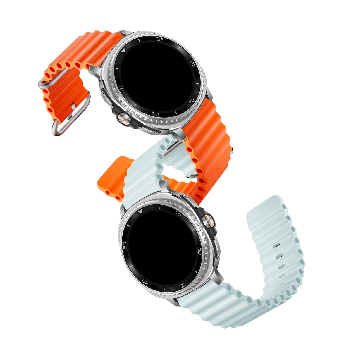 Breathable Silicone Sport Band for Galaxy Watches | Durable Ocean Strap