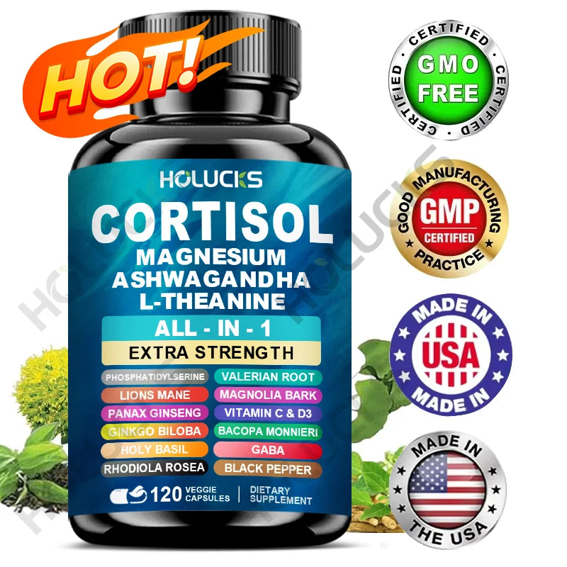 Cortisol Support Supplement | Manage Stress and Maintain Calm
