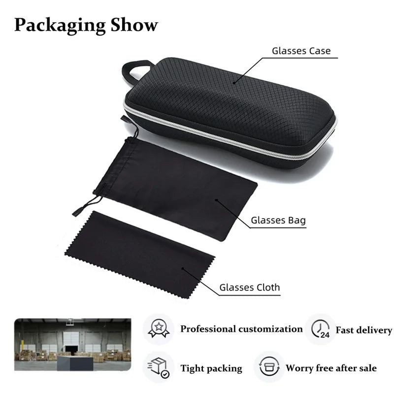 Stylish Women’s Oversized Myopia Glasses | Photochromic Eyeglasses 2026