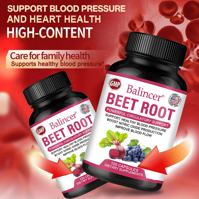 Beetroot Supplements for Heart Health & Optimal Wellness