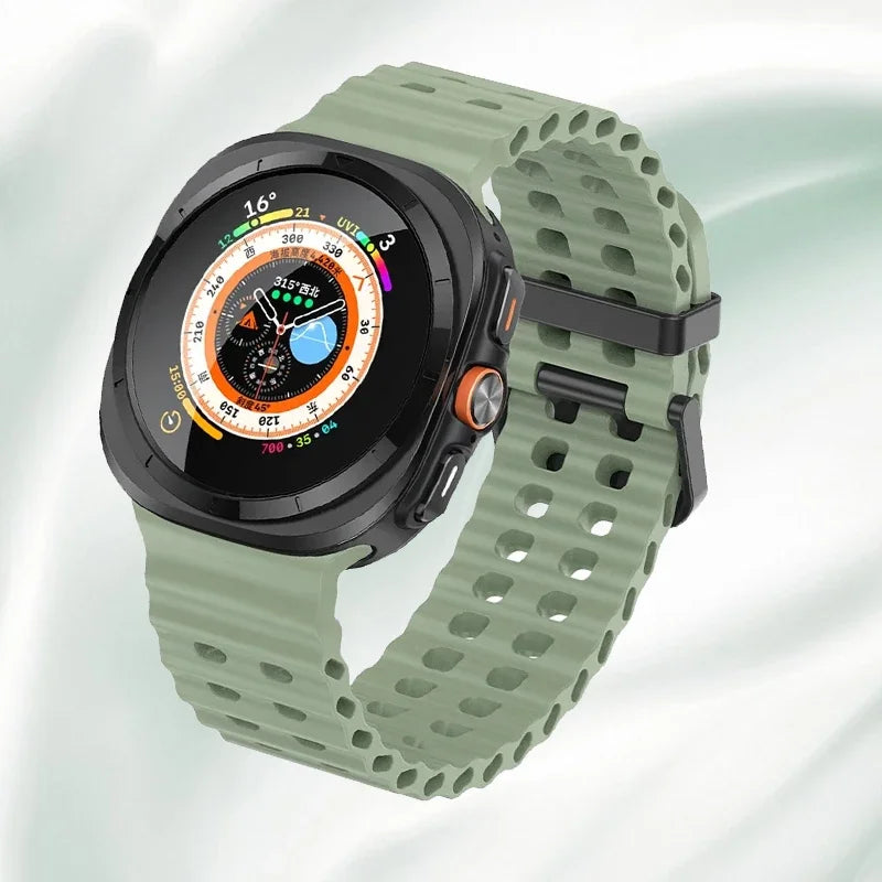 Silicone Sports Watch Strap for Galaxy Watch | Comfortable & Stylish