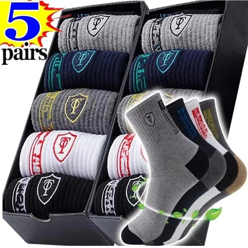 10 Pairs Men’s Cotton Short Socks | Breathable Low-Cut Ankle Socks