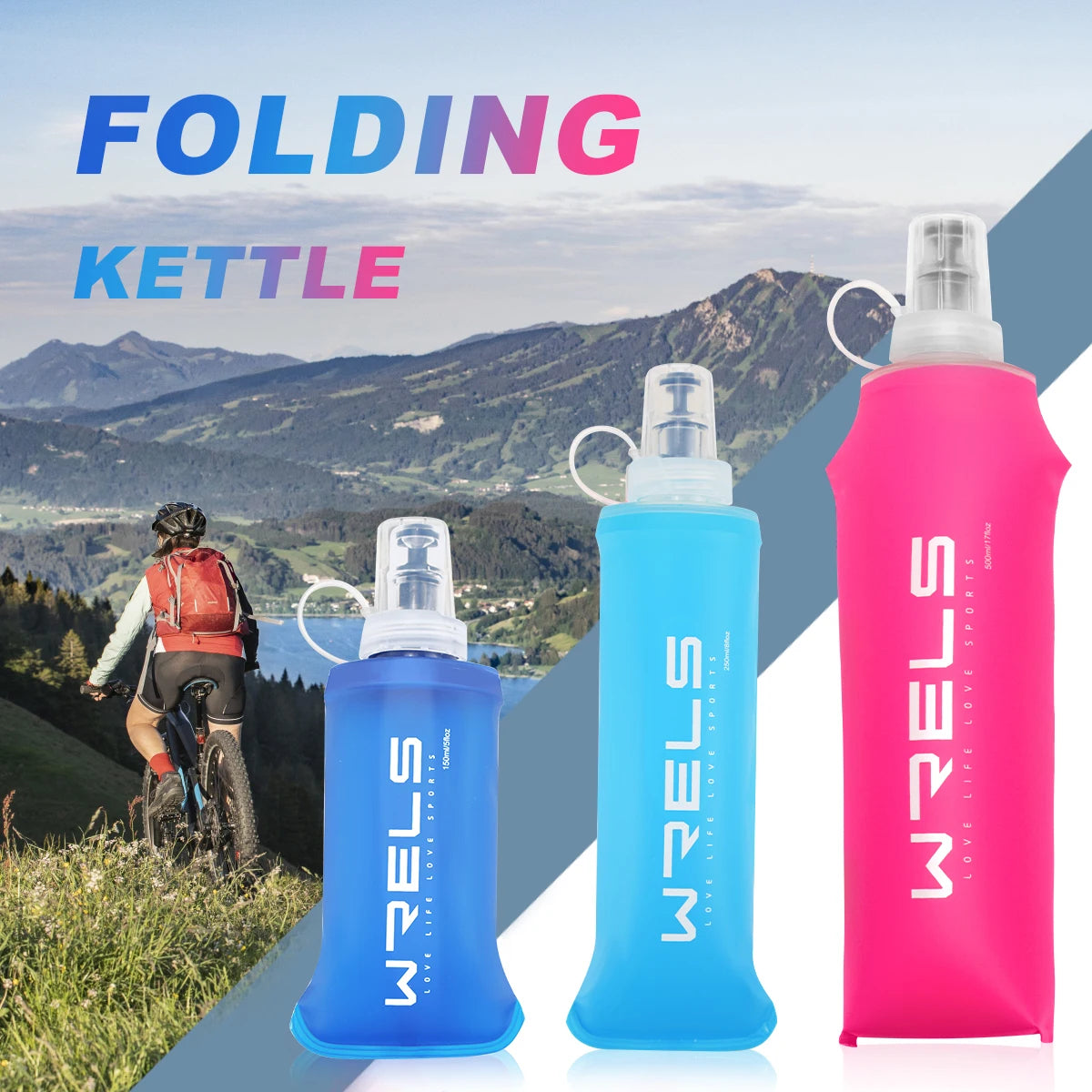 Collapsible Soft Water Bottle for Outdoor Hydration | BPA Free