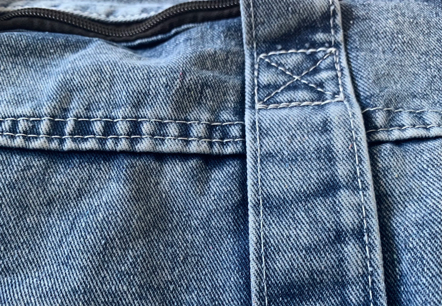 Casual Denim Backpack | Large Capacity Laptop Bag for School & Travel