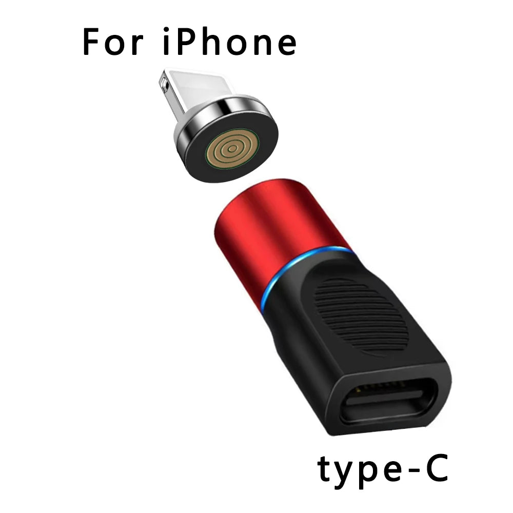 Magnetic Micro to Type C Adapter | Lightning Converter for Devices