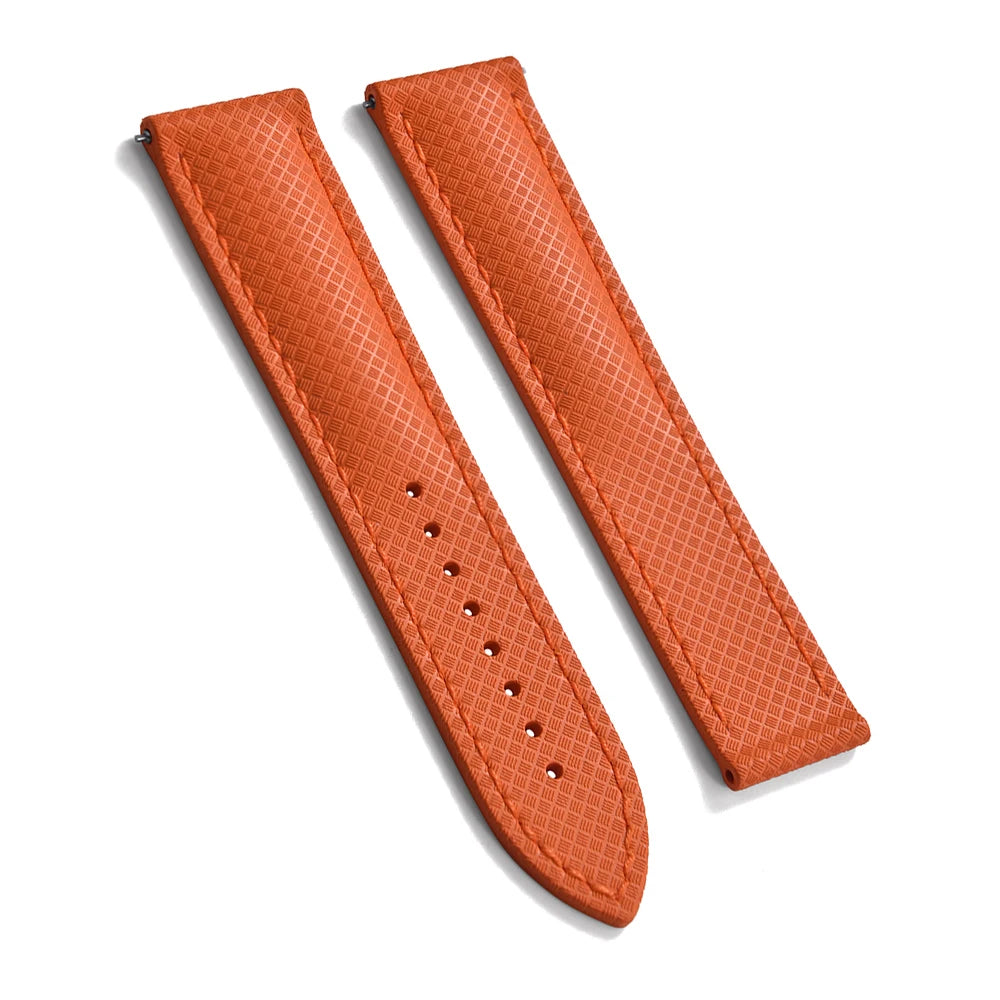 Universal Tropical FKM Rubber Watch Strap | Quick-Release Dive Bracelets