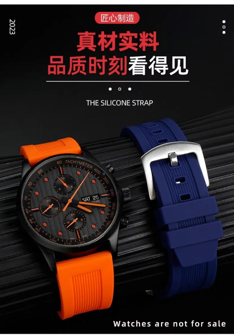 Versatile Silicone Watch Strap | Comfortable & Stylish Design