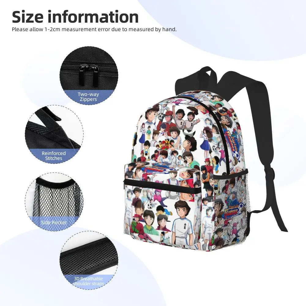 Large Capacity Anime Backpack | Stylish School Daypack