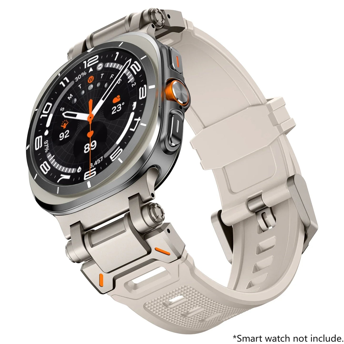 Luxury Rubber Strap for Galaxy Watches | Sporty & Comfortable Band