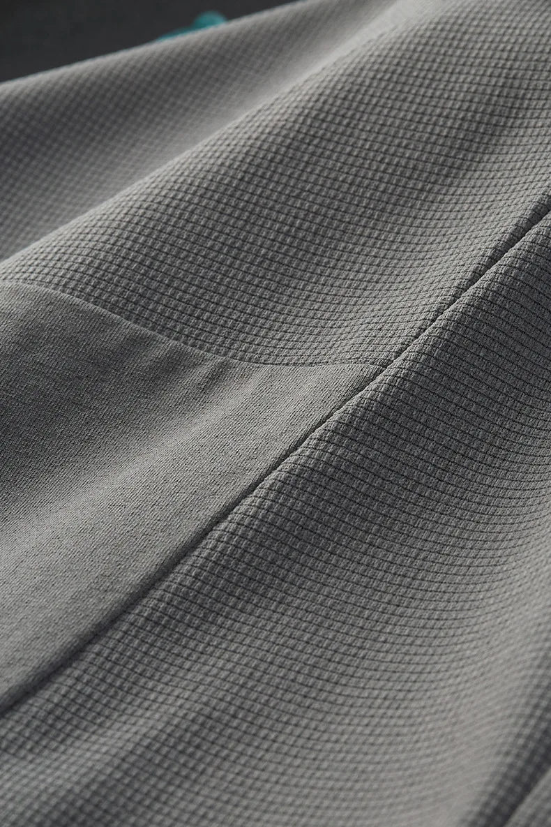 Men's Zip-up Long-sleeved Quick-dry Outdoor Base Layer Top