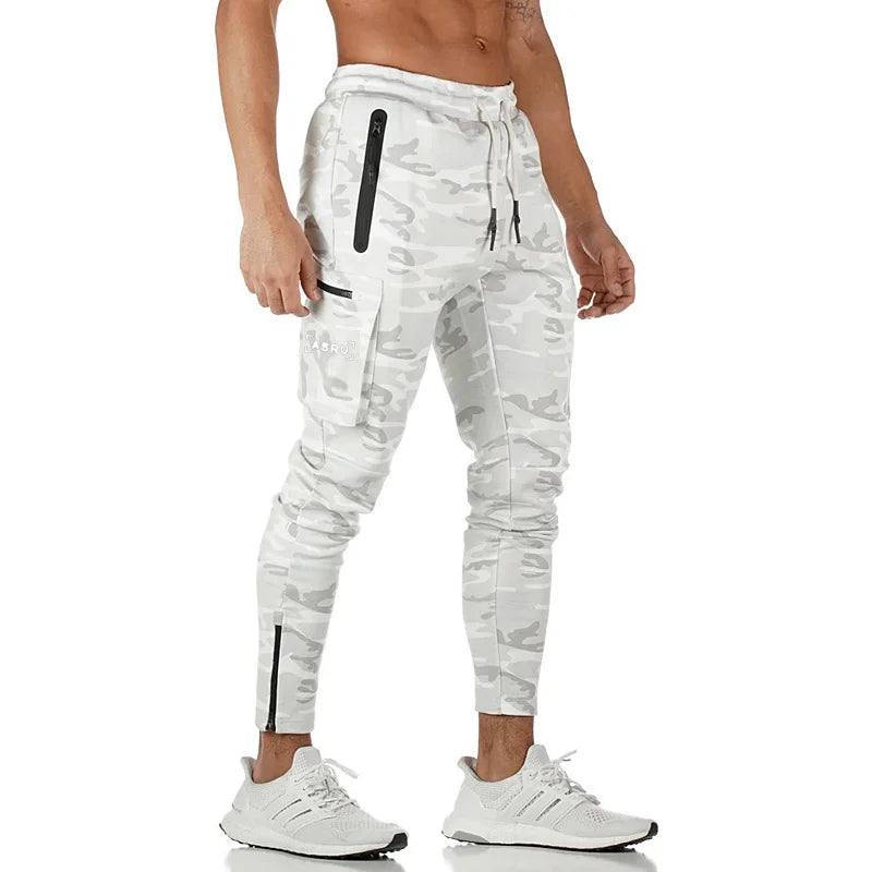Men's Multi-Pocket Workout Training Pants | Stylish Jogging Sweatpants