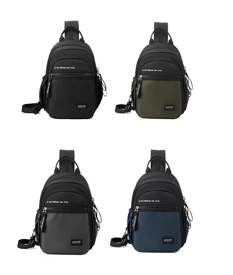 Casual Men's Multi-Functional Shoulder Bag | Perfect Travel Companion