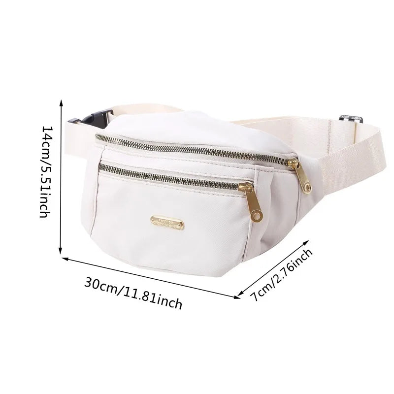 Casual Waist Bag for Men & Women | Large Phone Belt Pouch