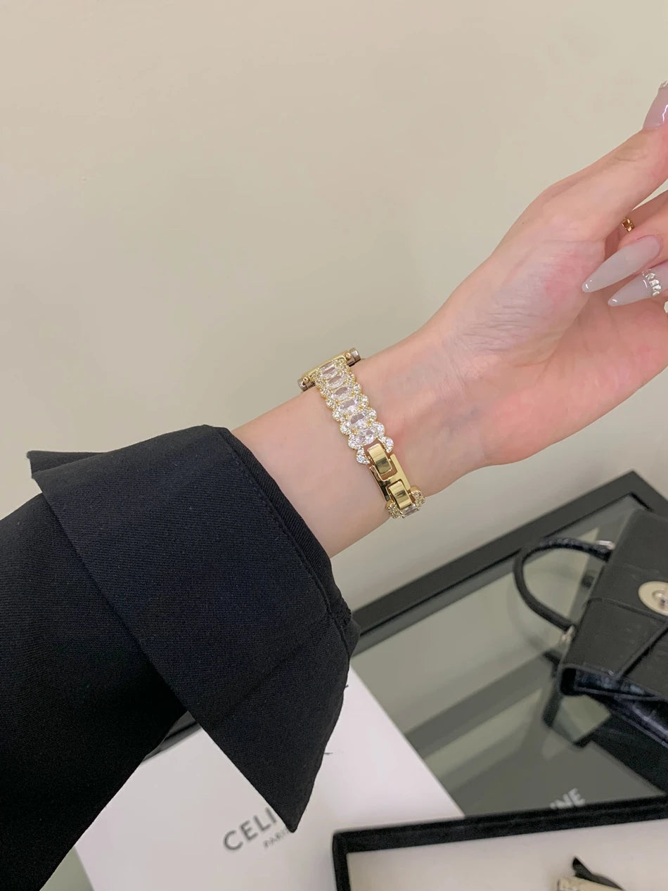 Dazzling Luxury Jewelry Band for Smartwatches | Elegant Women's Strap