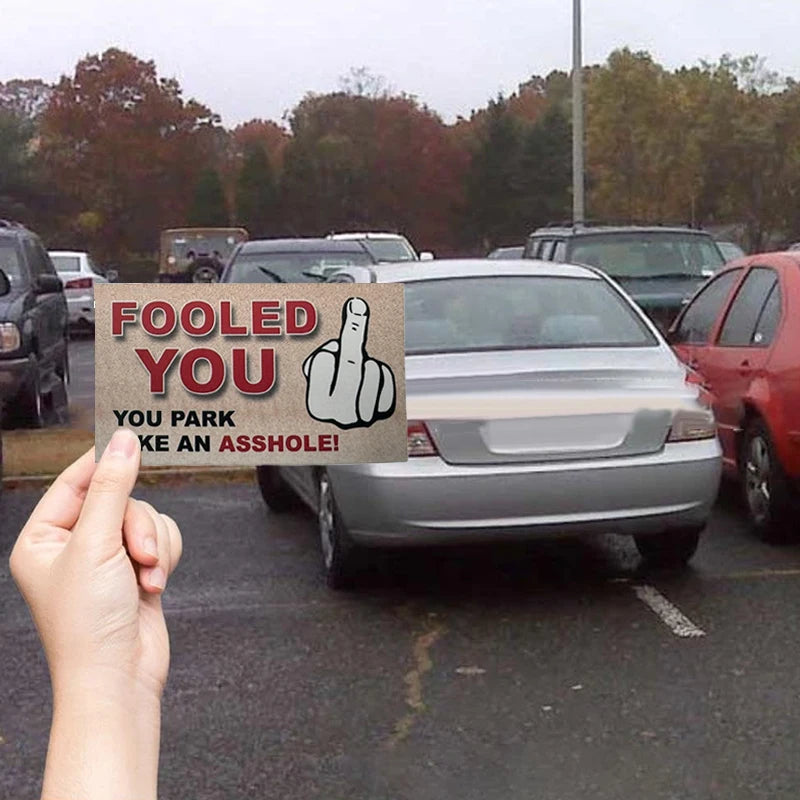 Parking Prank Cards | Funny Fake $50 Money Tickets for Bad Parkers