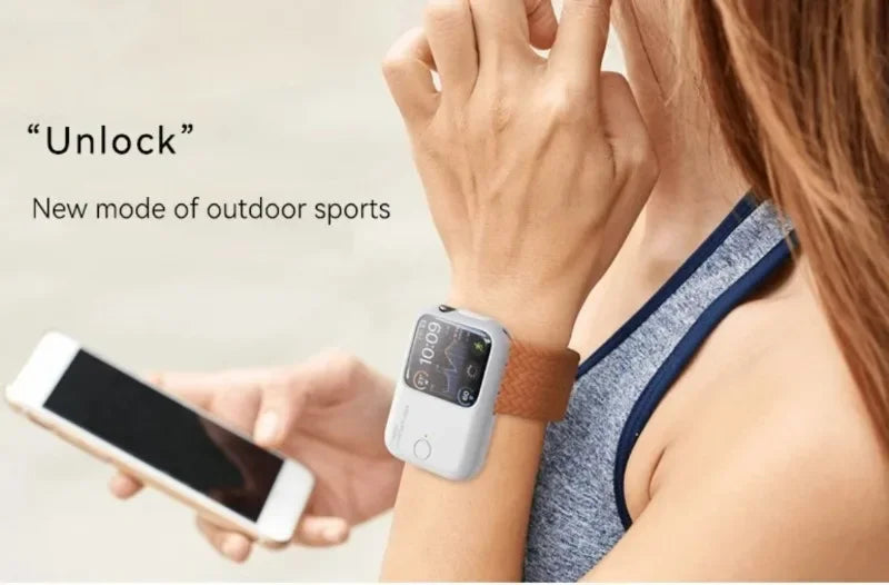 Portable Smart Watch Wireless Charger | 1200mAh Power Bank