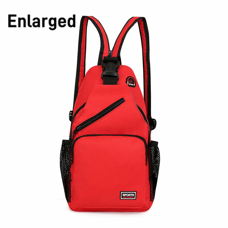 Adjustable Women's Chest Bag | Versatile Small Sports Backpack