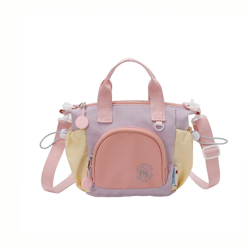 Elegante Bolso de Hombro Color Block | Bandolera Versátil para Mujer