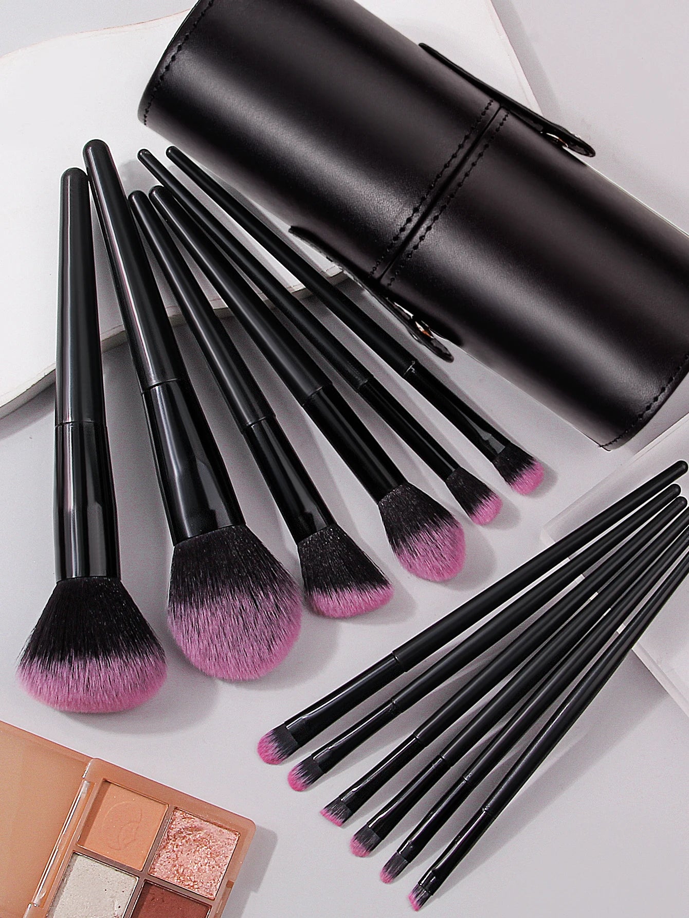 19PCS Complete Makeup Brush Set with Storage Bucket | Beauty Essentials 2026
