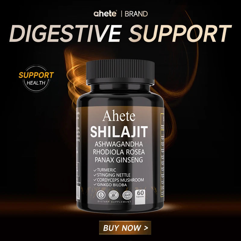 Premium Shilajit Energy Supplement | Boost Your Well-Being