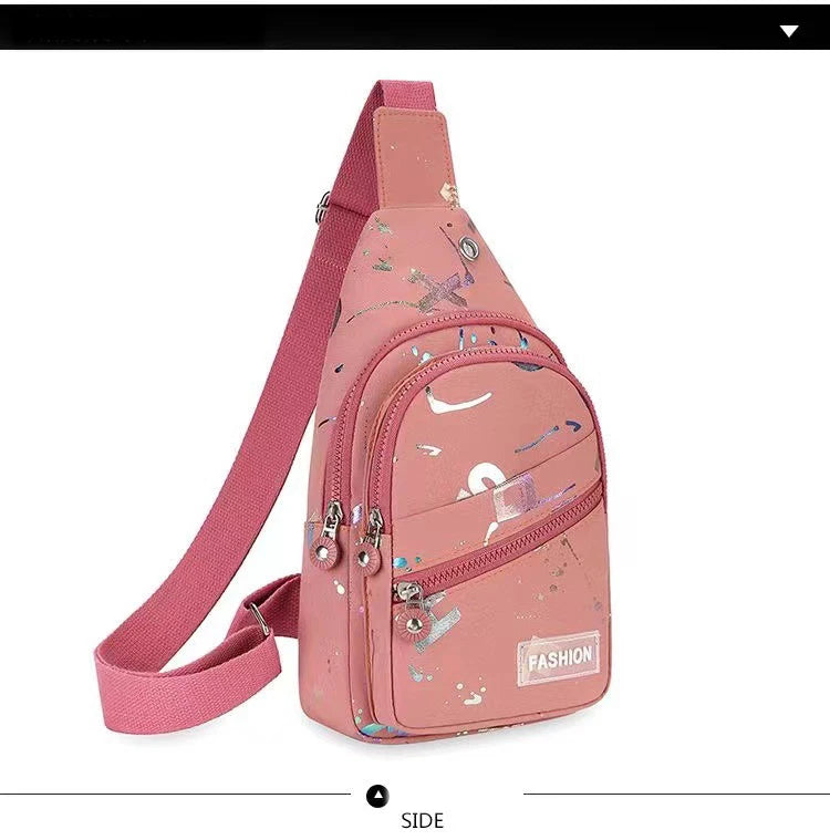 Women's Trendy Cross Body Chest Bag | Fashionable Travel Backpack