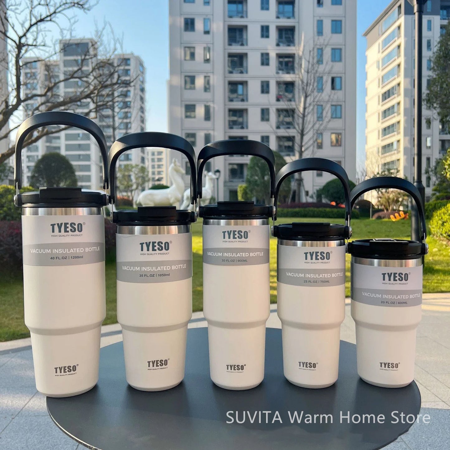 Large Capacity Stainless Steel Coffee Tumbler | Thermal Insulated Mug