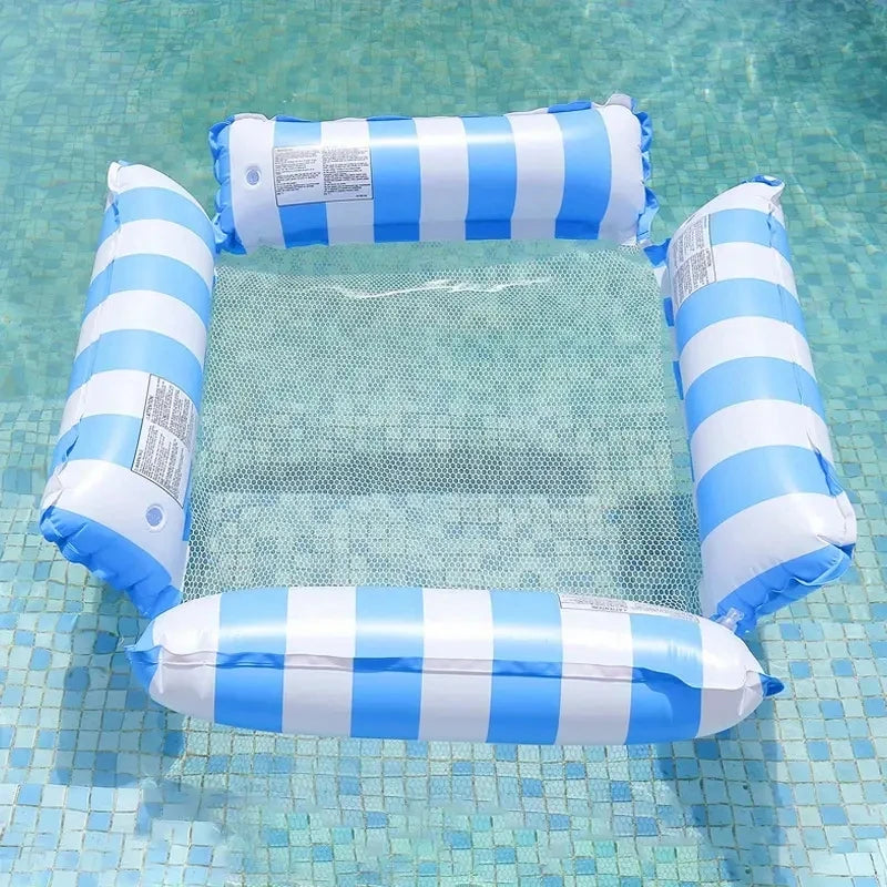 Portable Inflatable Water Rocking Chair | Floating Pool Bed