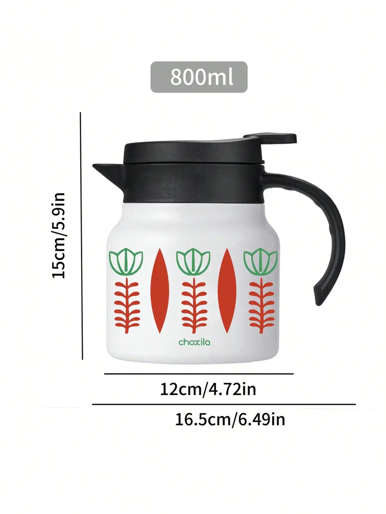 Large Capacity Thermal Coffee Carafe | Stainless Steel Insulated Jug