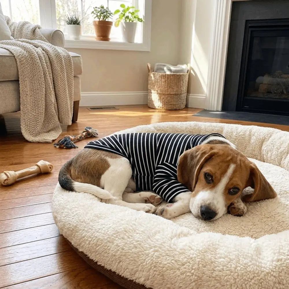 Thermal Dog Sweater | Soft and Warm Striped Pet Clothing