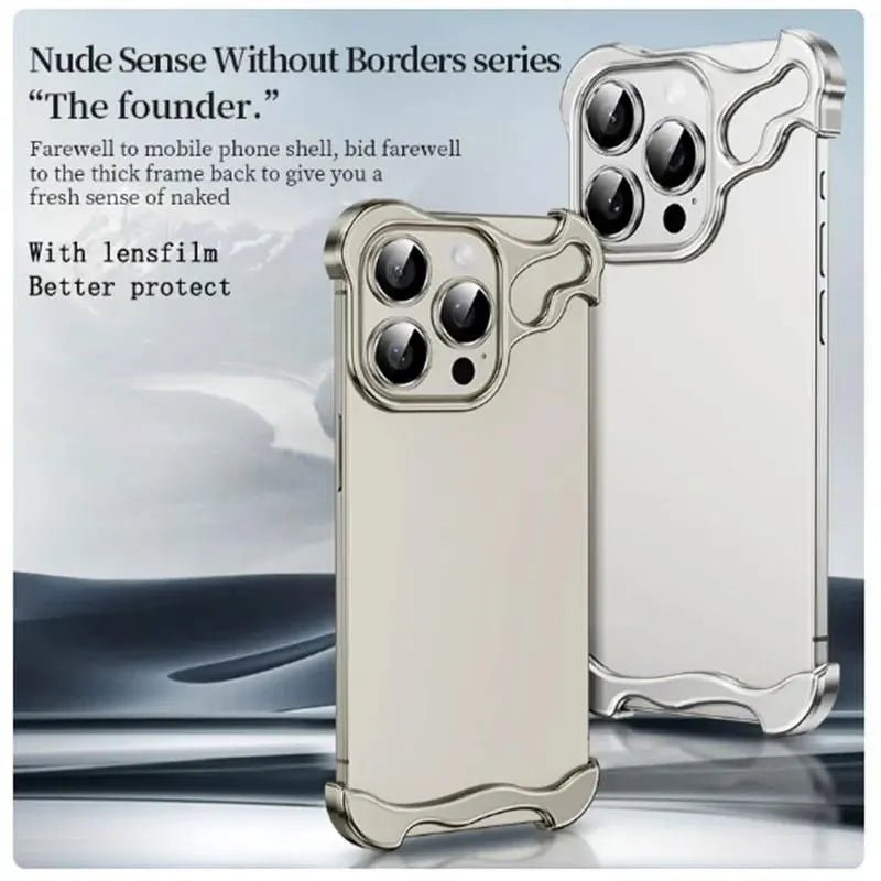 Luxury Titanium Alloy Bumper Phone Case | Premium Device Protection