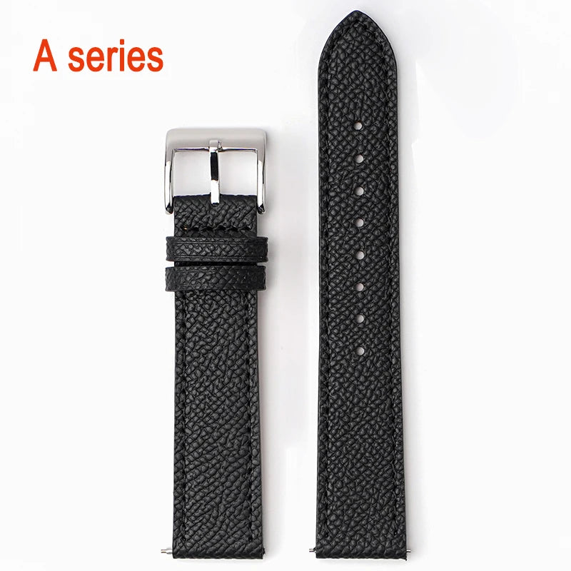 Calfskin Leather Watch Strap | Quick Release, Handmade Design