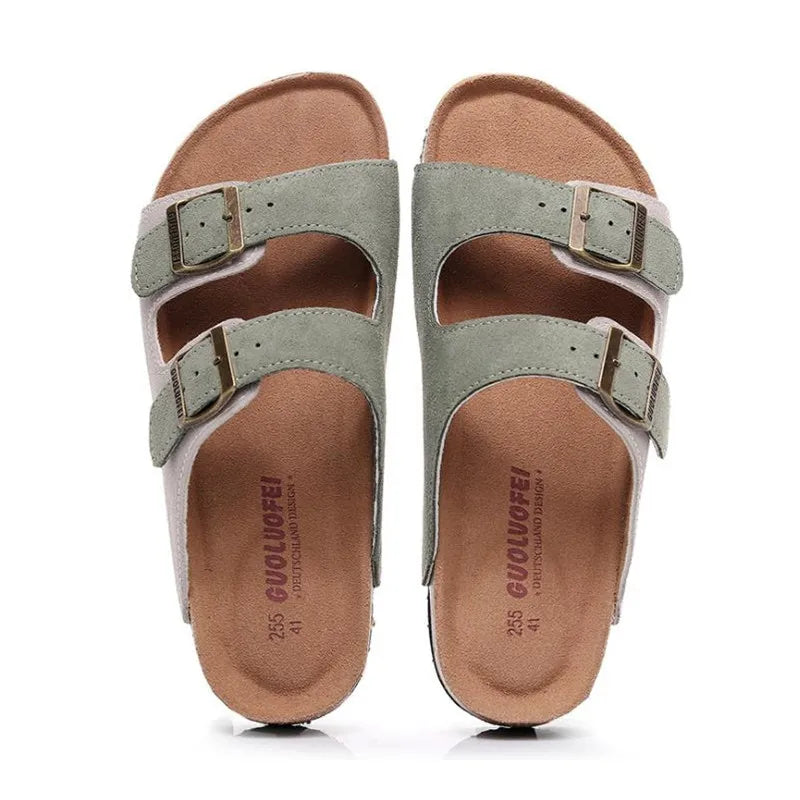 Summer Women's Casual Cork Slippers | Stylish Outdoor Slides