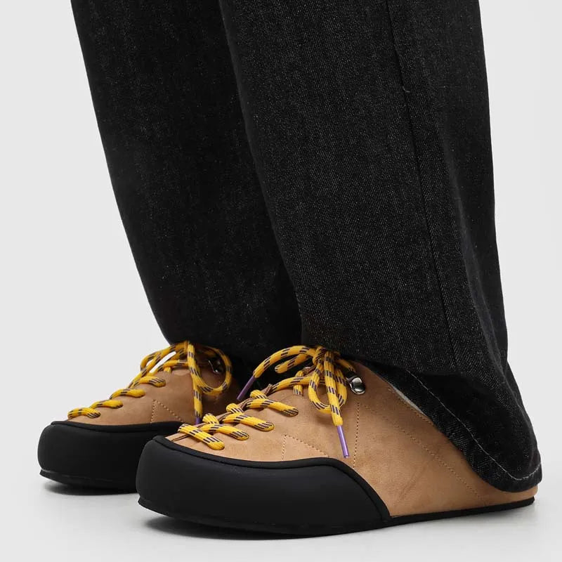 Men's Suede Sandals | Retro Stylish Slingback Walking Shoes