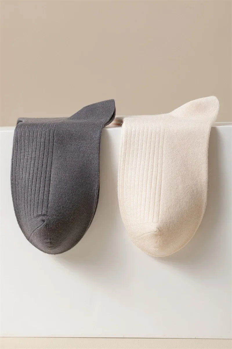 Women's Cotton Color Matching Knee Socks | Fashion-Forward Style