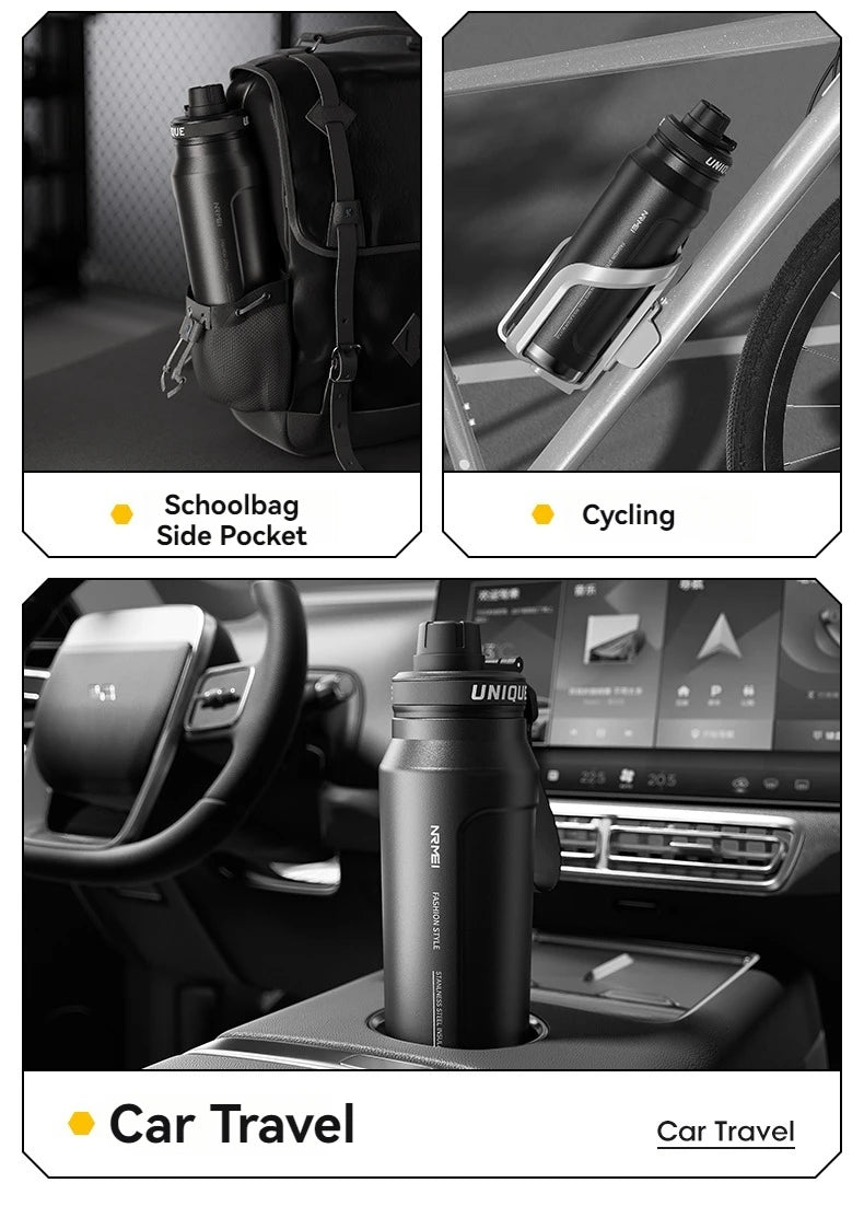1L Insulated Stainless Steel Water Bottle | Vacuum Flask for Outdoors