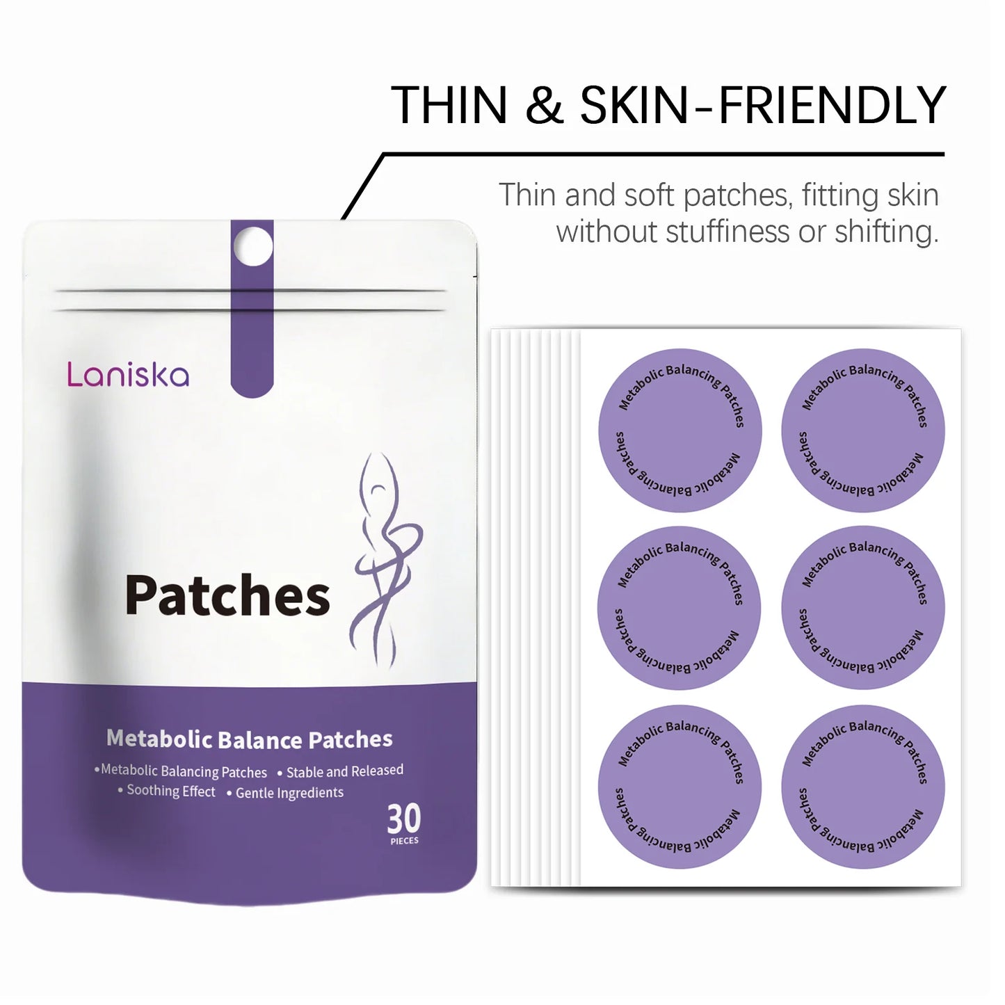 Premium Body Care Patches | Gentle, Skin-Friendly Weight Management