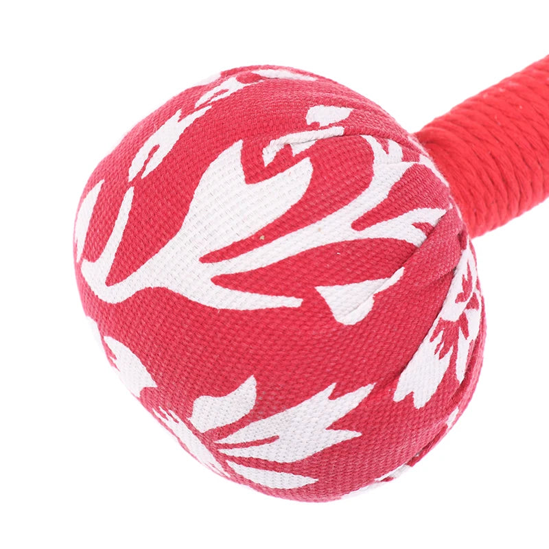 Long-Handled Wormwood Massage Hammer for Stress Relief