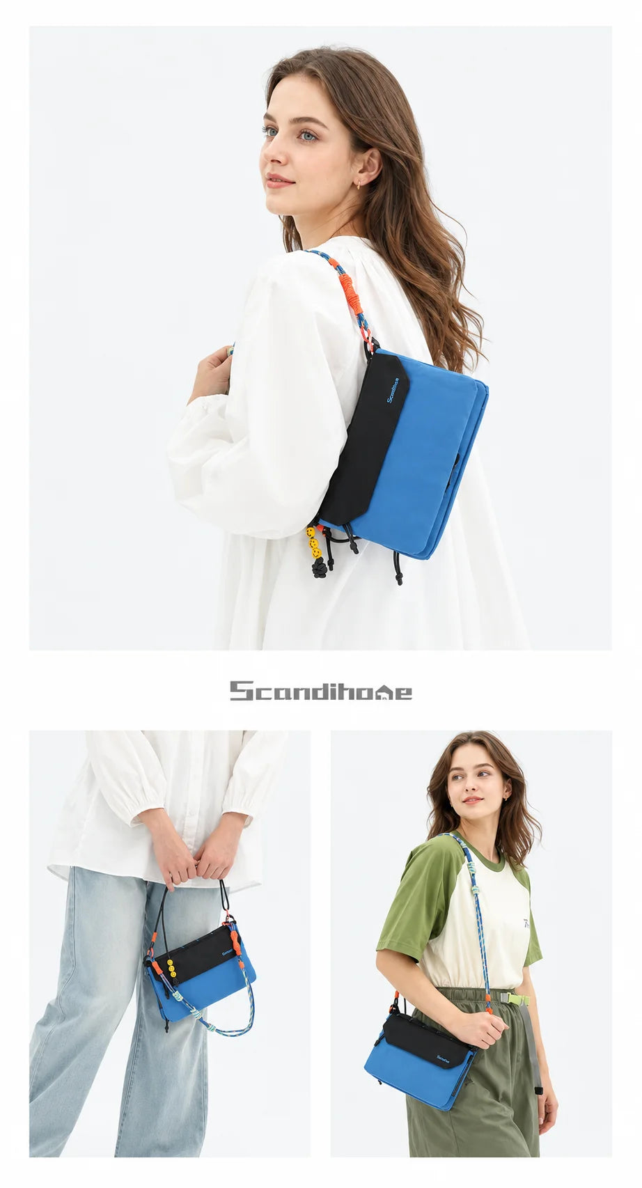 Waterproof RFID Blocking Crossbody Travel Bag for Men & Women