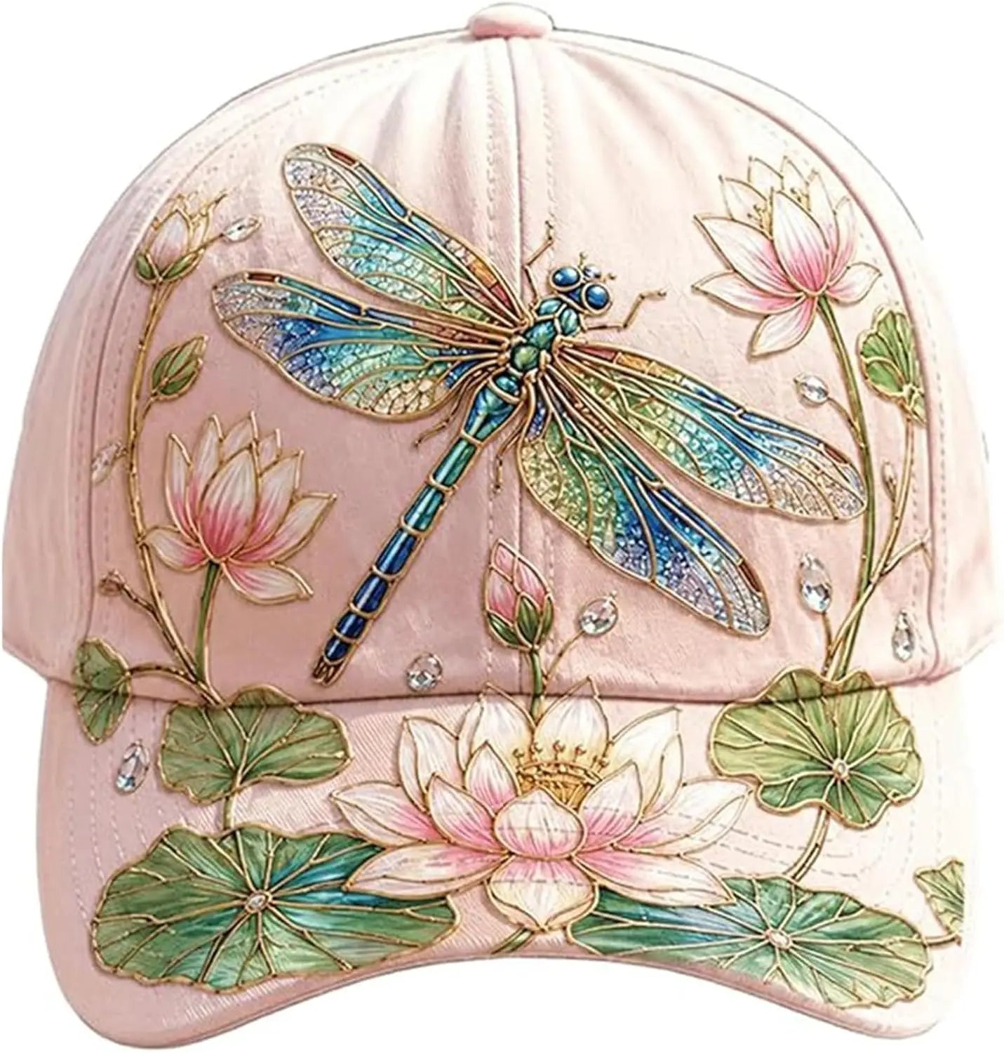 Limited Edition Garden Morning Cap | Adjustable Botanical Hat for Women