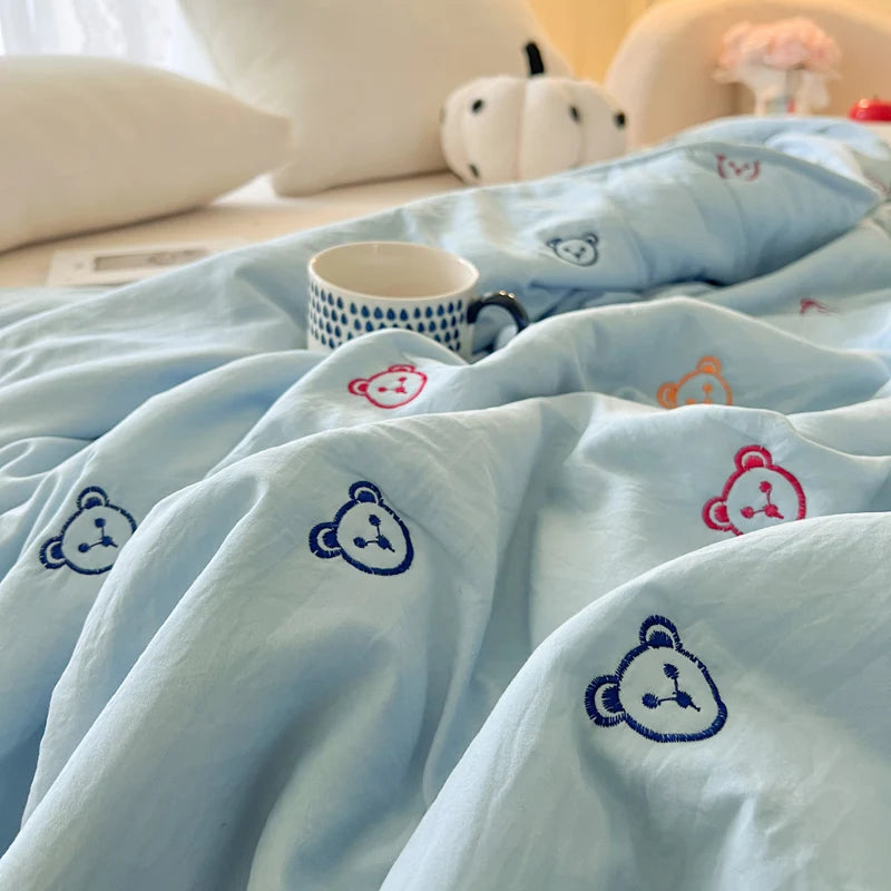 Breathable Summer Quilt | Soft Cotton Bedding for Ultimate Comfort